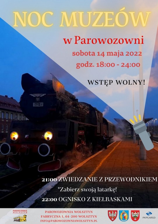 Noc Muzew - Parowozownia Wolsztyn