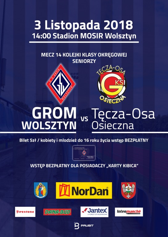 KS Grom Wolsztyn - Tcza-Osa Osieczna