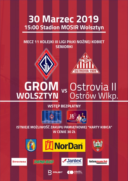 KS GROM WOLSZTYN-OSTROVIA II OSTRW WLKP.